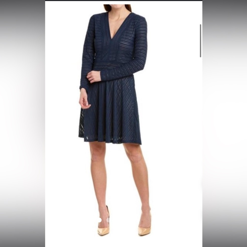 Never worn BCBG XS navy dress